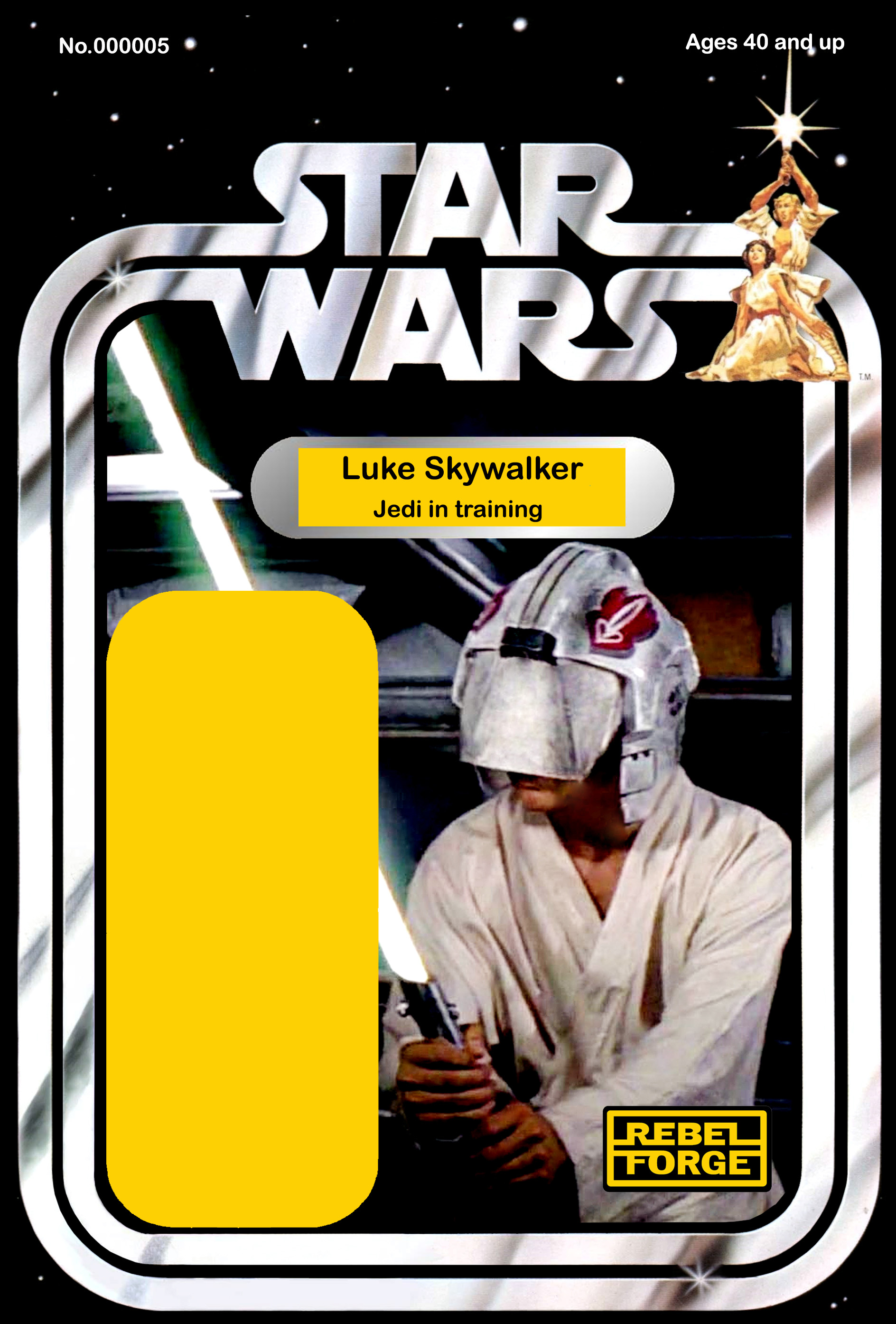 Luke Skywalker Jedi in Training Action Figure